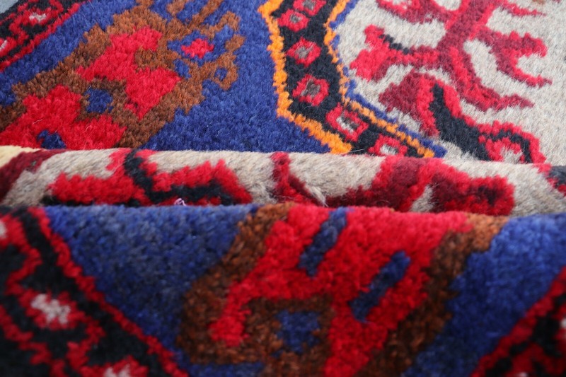 Afghan Handmade Taimani Rug 4'10 x 3'2 ft gallery