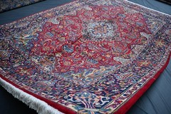 242 X 345 cm COLLECTORS’ ITEM Vintage Stunning Oriental Floral Heraz Palace Rug