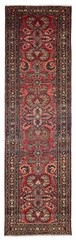 3’10” x 14’3″ Vintage Hand-knotted Runner Rug Traditional Oriental Wool Carpet