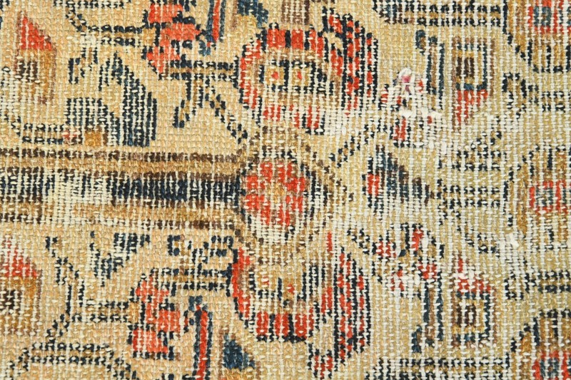 vintage small rug hand made oushak turkish runner rug 2x5 oriental carpet 893 gallery