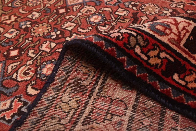 Vintage Hand-knotted Runner Rug 3'5" x 10'4" Traditional Oriental Wool Carpet gallery