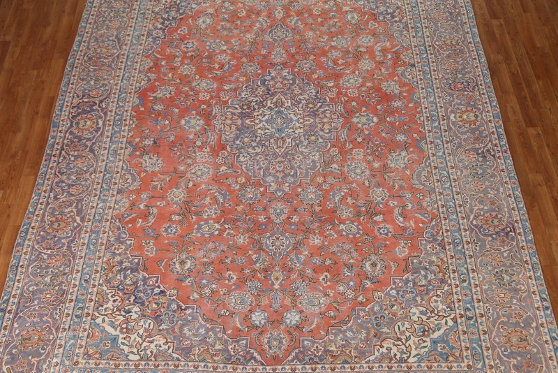 Medallion Semi-Antique Classic Area Rug Living Room Hand-made Wool Carpet 10x13 gallery