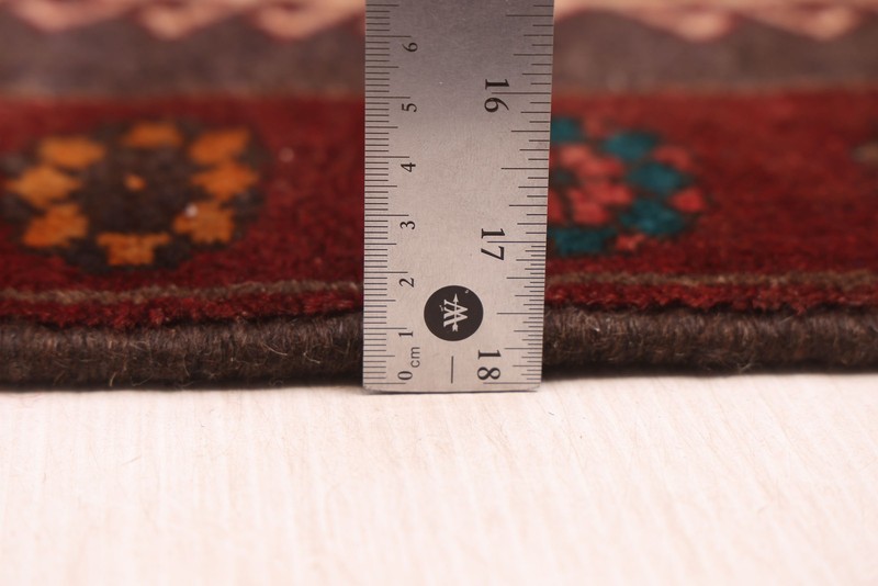 Vintage Hand-knotted Runner Rug 3'7" x 9'5" Traditional Oriental Wool Carpet gallery