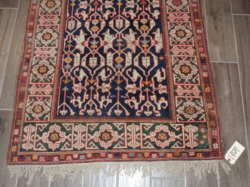 3x16ft. Incredible Turn of the Century Shirvan Caucasian Konegand Wool Runner gallery