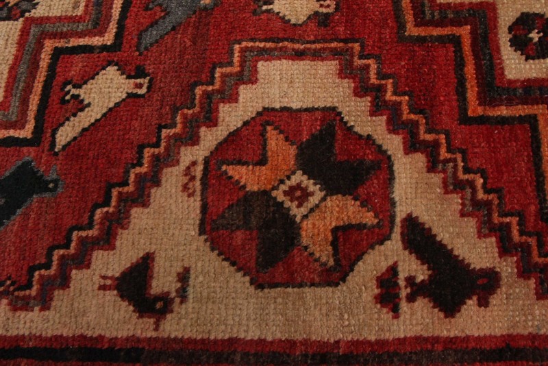 Vintage 5'2" x 9'3" Traditional Hand Knotted Vegetable Dye Wool Area Rug gallery