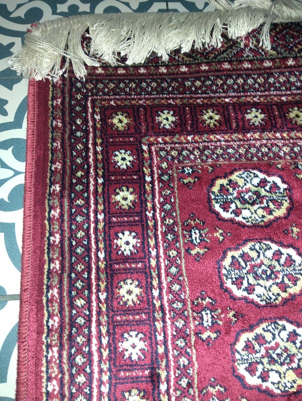 Tkmaxx Bokhara Style Rug 66cm x 110cm Bukhara Design 100% Viscose gallery