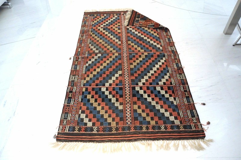 Cicim Kelim, Anatolien um 1910, 220 x 120 cm, perfekte Erhaltung! gallery