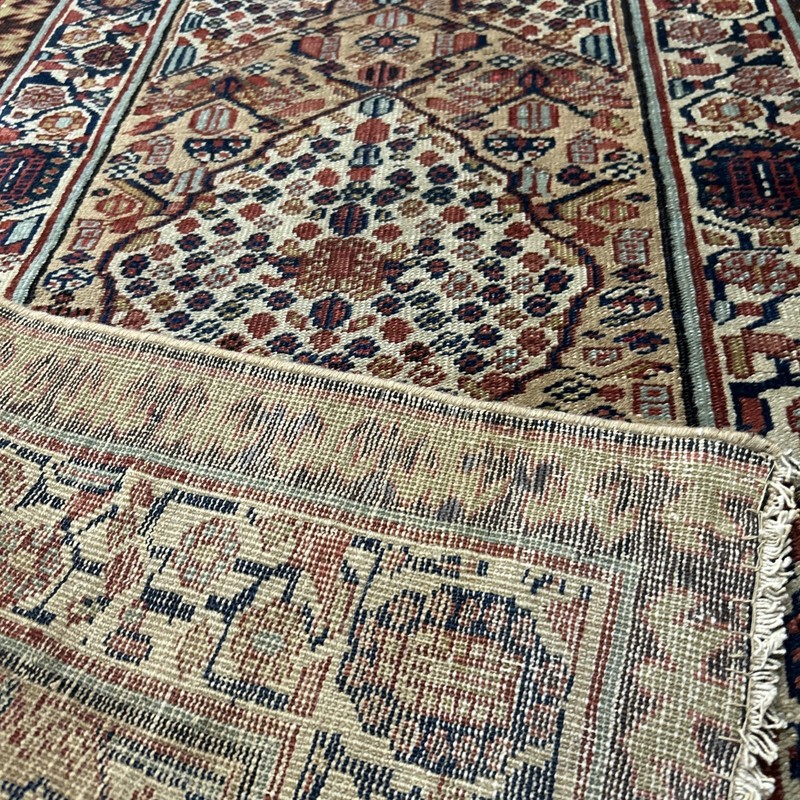 2x13 ft Antique Oriental Runner Rug handknotted Vintage CAUCASIAN Bijar design gallery