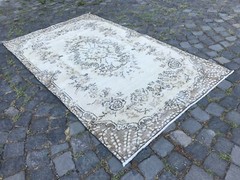 Handmade Rug Turkish Area Rug Vintage Rug Oushak Rug Antique Rug Bohemian Rug