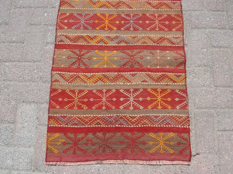 2x3 ft Handmade Anatolian Kilim Rug - Rugs for living room kitchen bedroom gallery