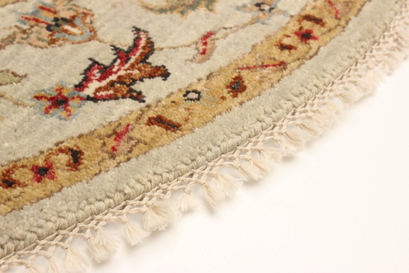 Traditional Vintage Hand-Knotted Area Rug 4'0" x 4'0" Oriental Wool Carpet gallery