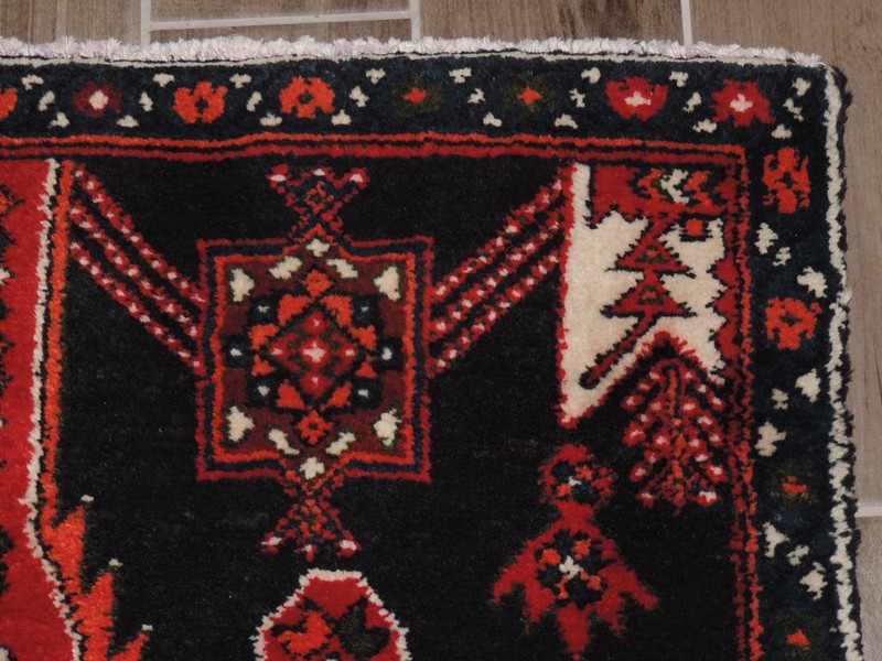 3x7ft. Handmade Sarab Malayer Oriental Wool Runner gallery