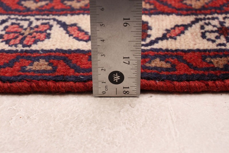 Vintage 3'6" x 6'8" Traditional Hand Knotted Vegetable Dye Wool Area Rug gallery