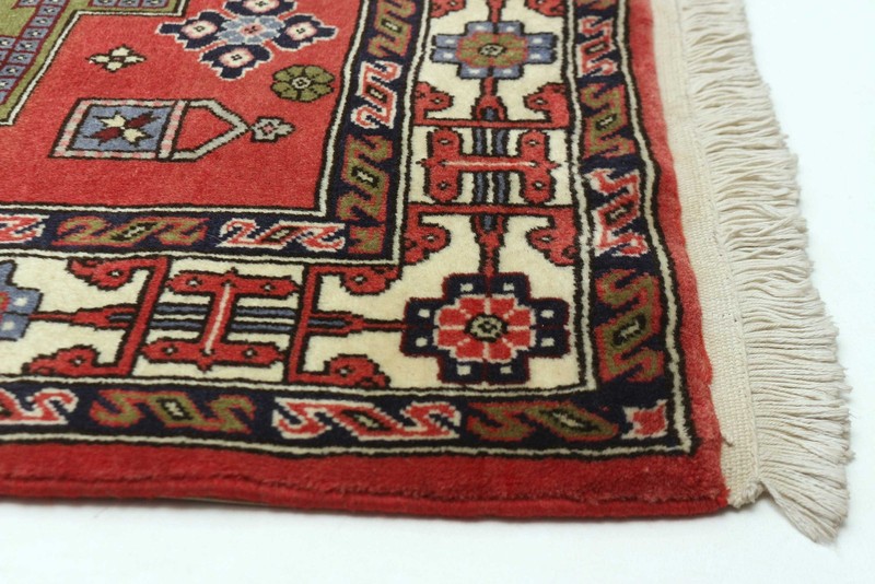 Vintage Hand-Knotted Carpet 3'6" x 5'2" Traditional Oriental Wool Area Rug gallery