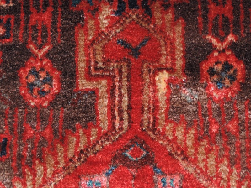 4x7ft. Handmade Malayer Wool Rug gallery
