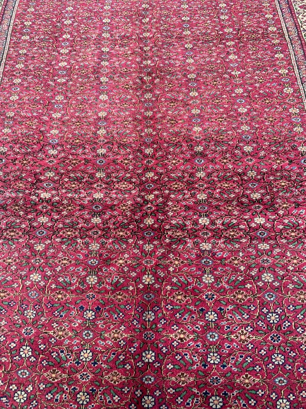 5'1'' X 6'11'' Vintage Natural Color Village Rug Handmade Rug.SKU:K1715 gallery