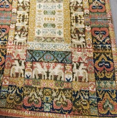 Ege Art Country Vintage Area Rug Axminster RYA All Wool Made In Denmark