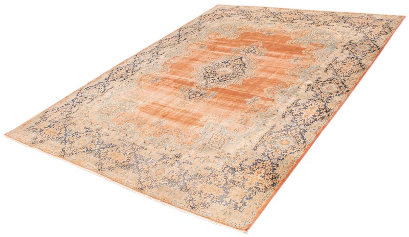 Vintage 9'9" x 13'2" Traditional Hand Knotted Vegetable Dye Wool Area Rug gallery