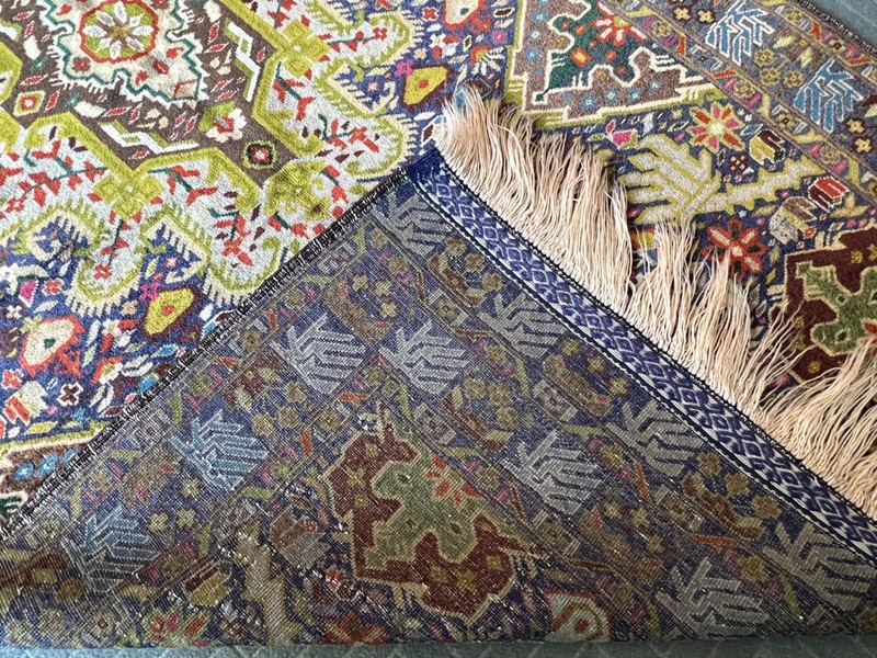 Vintage Hand Knotted Area Rug Tribal Traditional Wool Carpet gallery