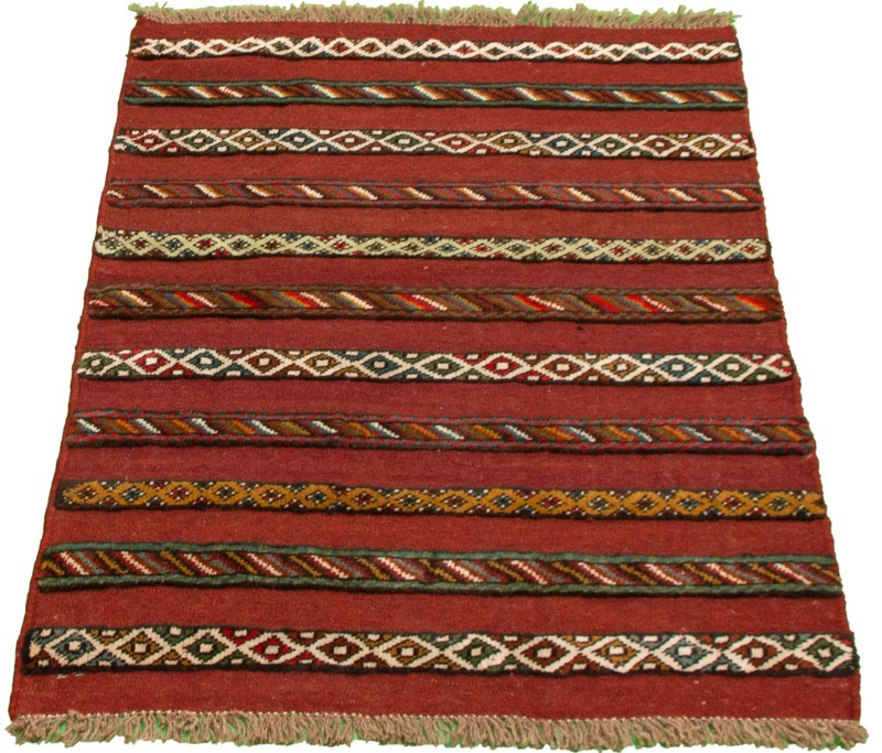 Vintage Hand-Knotted Area Rug 3'5" x 5'0" Traditional Wool Carpet gallery