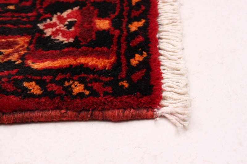 Vintage Traditional Hand-Knotted Area Rug 4'2" x 6'5" Oriental Wool Carpet gallery