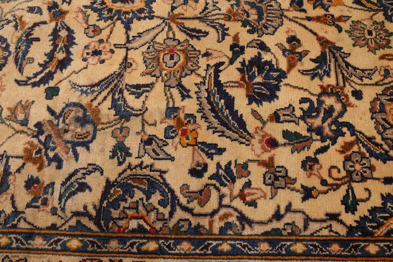 Vintage 8'7" x 12'0" Traditional Hand Knotted Vegetable Dye Wool Area Rug gallery