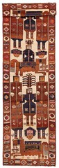 Traditional Vintage Hand-Knotted Area Rug 4’6″ x 15’7″ Oriental Wool Carpet