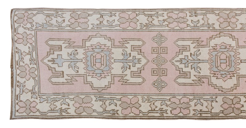 Vintage Runner,Oushak Rug,Floor Rug,Runner Rug,Turkish Runner, 2'11 X 18 feet gallery