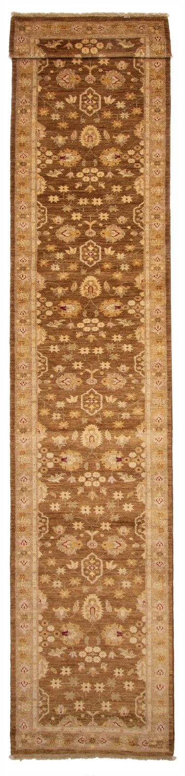 2'8" x 16'4" Vintage Hand-knotted Runner Rug Traditional Oriental Wool Carpet gallery