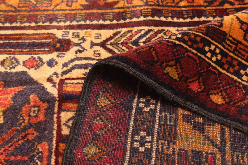 Vintage 2'9" x 4'11" Traditional Hand Knotted Vegetable Dye Wool Area Rug gallery