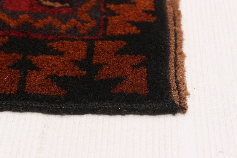 Vintage Hand-Knotted Area Rug 3'9" x 6'1" Traditional Oriental Wool Carpet gallery