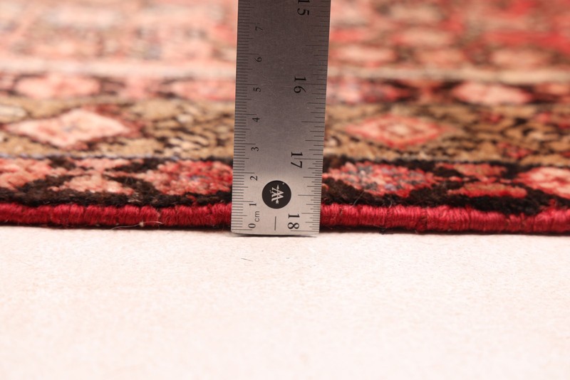Vintage Hand-knotted Runner Rug 4'1" x 14'9" Traditional Oriental Wool Carpet gallery