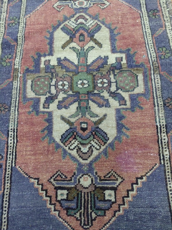 Geometric Old Design Rug Antique Handmade Wool Rug Free Ship Rare Rug gallery