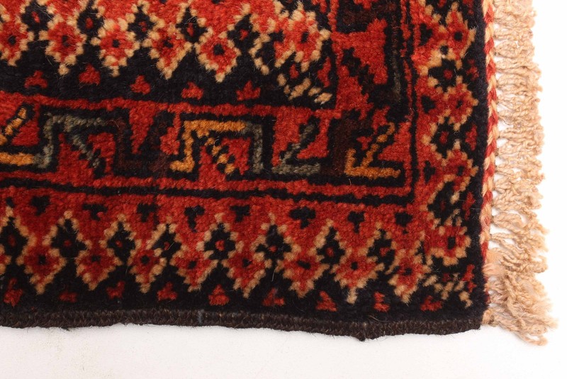 Vintage Traditional Hand-Knotted Area Rug 2'11" x 4'1" Oriental Wool Carpet gallery
