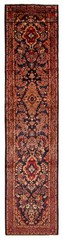 Vintage Hand-knotted Runner Rug 2’10” x 14’1″ Traditional Oriental Wool Carpet