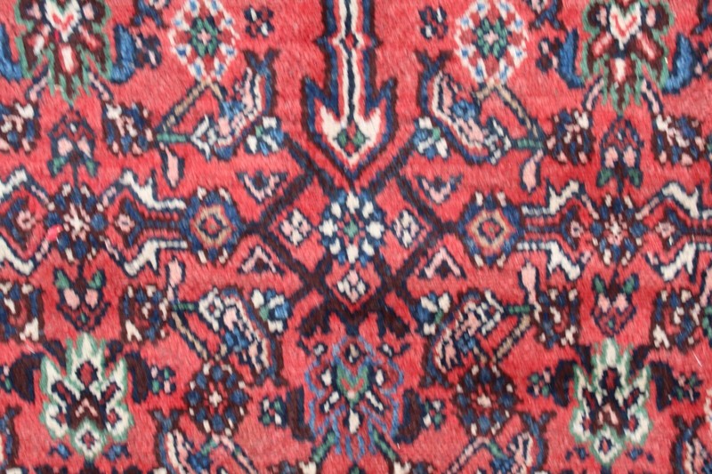 Vintage Hand Made Traditional Oriental Wool Red Oversize Carpet 528x287cm gallery