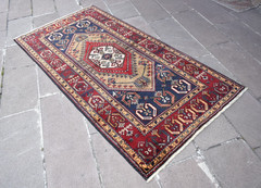 Vintage Turkish Rug 43” x 82” Hand-knotted Yahyali Rug Home Decor Wool Rug