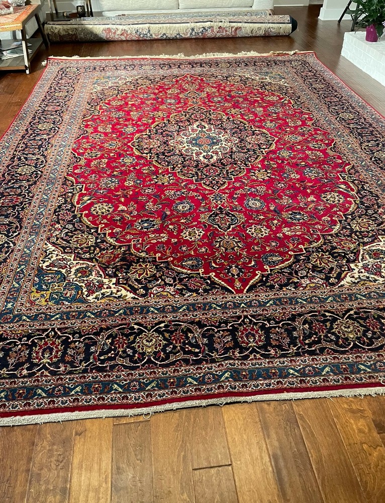 handwoven middle eastern rug