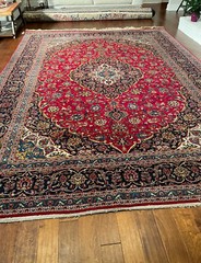 handwoven middle eastern rug