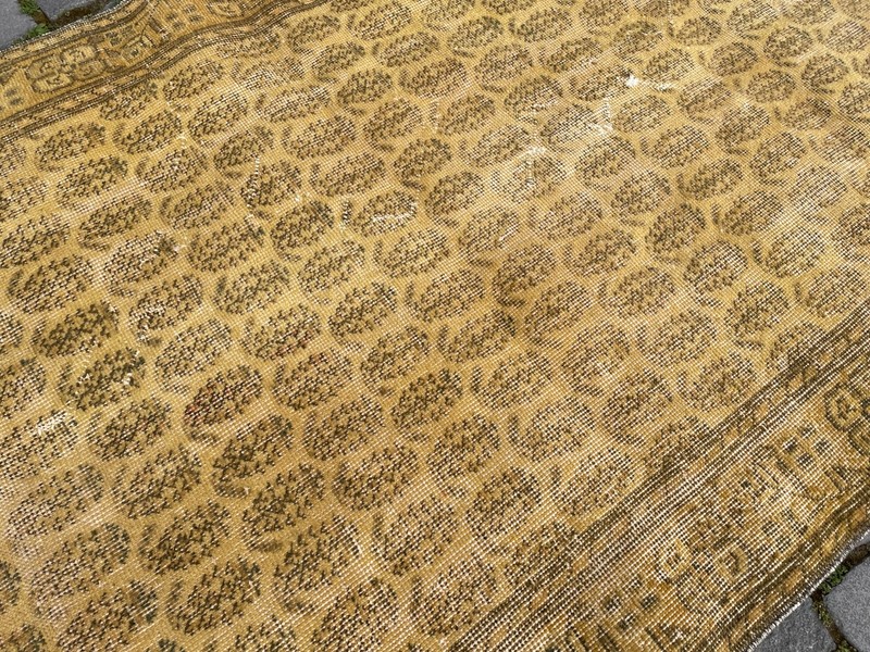 Home Decor Rug, Turkish Vintage Rug, Boho Decor Rug, 3,6 x 6,6 ft gallery