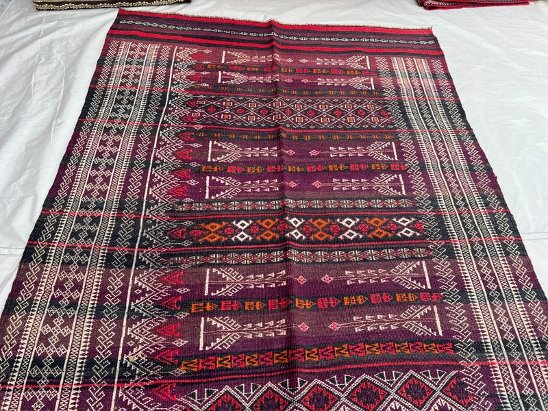 COLLECTORS ITEM 11.5X 4 ft Antique Maldari Belouch Nomad Full Embroidery Sistan gallery