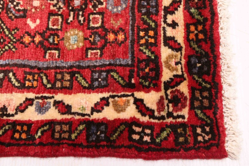 2'9" x 12'10" Vintage Hand-knotted Runner Rug Traditional Oriental Wool Carpet gallery