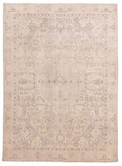 Vintage 8’0″ x 10’11” Traditional Hand Knotted Vegetable Dye Wool Area Rug