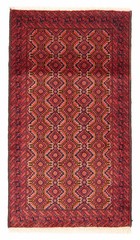 Vintage Traditional Hand-Knotted Area Rug 2’10” x 5’1″ Oriental Wool Carpet