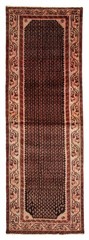 3’1″ x 9’3″ Vintage Hand-knotted Runner Rug Traditional Oriental Wool Carpet