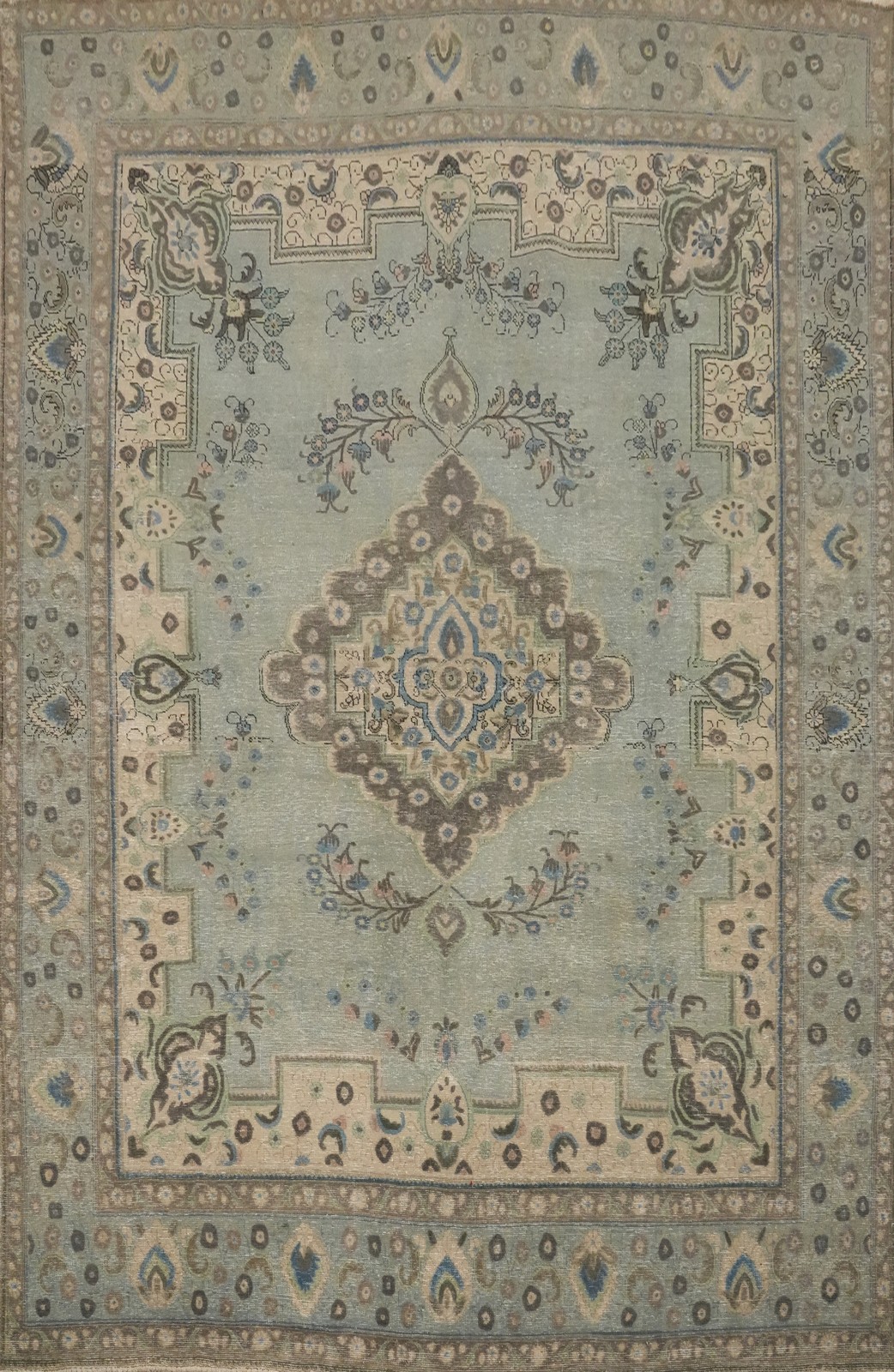 Handmade Wool Living Room Vintage Area Rug 10x12 Traditional OverDyed Carpet gallery