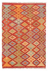 Vintage 3’2″ x 5’0″ Traditional Wool Hand Woven Oriental Area Rug