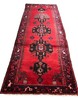 Old Hand Knotted wool rug Serap 1521 3'7"x9'6" gallery