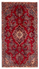 Vintage Hand-Knotted Area Rug 3’2″ x 5’11” Traditional Oriental Wool Carpet