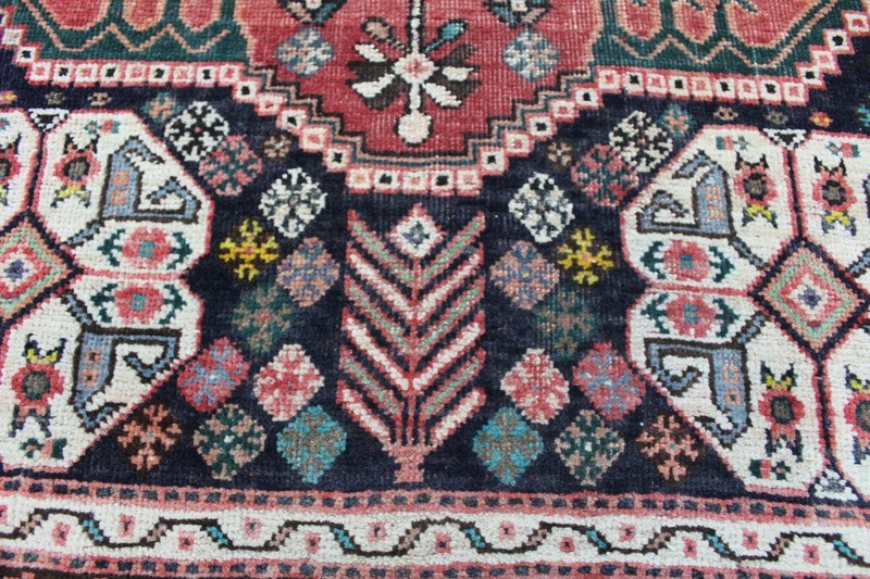 Antique Handmade Oriental Tribal Runner Circa 1920 gallery